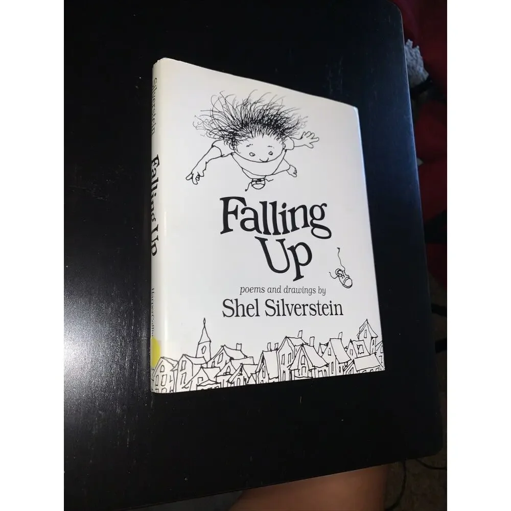 Falling Up Poems & Drawings by Shel Silverstein Hardcover ‏171 Pages Kids Books